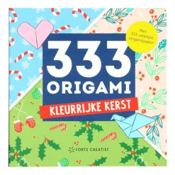 Diy|Knutselspullen*DILLE & KAMILLE 333 vellen origami papier, kleurrijke kerst