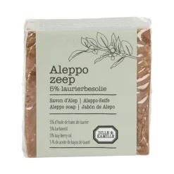 Aleppo Zeep*DILLE & KAMILLE Aleppo-zeep, 95% olijfolie & 5% laurierolie, 200 gram