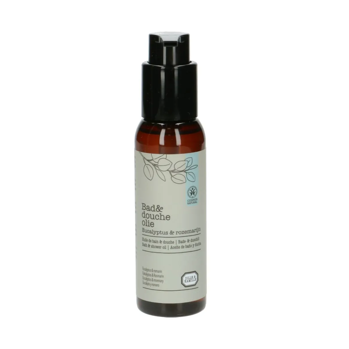 Badzout|Lichaamsverzorging*DILLE & KAMILLE Bad- & doucheolie, eucalyptus & rozemarijn, 100ml