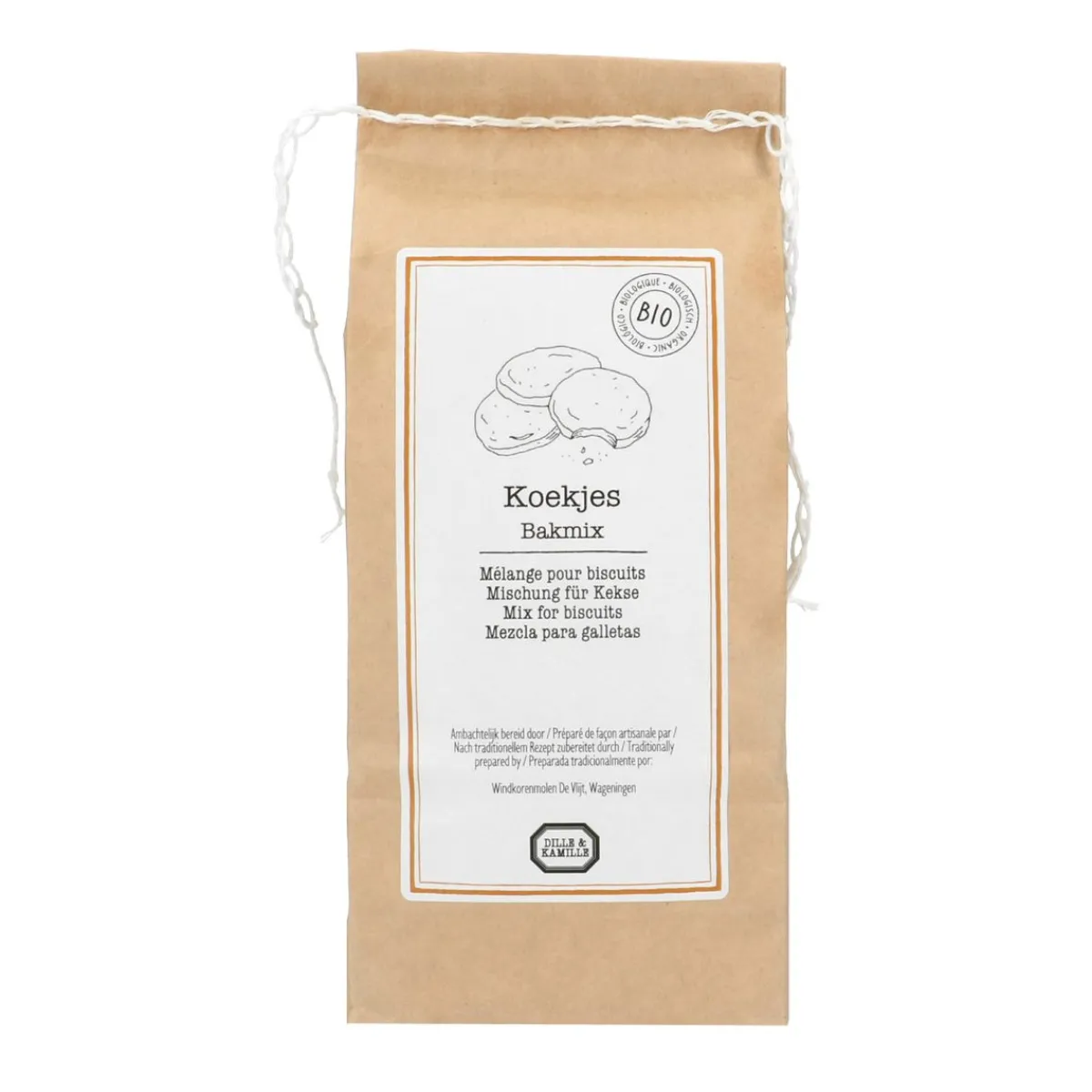 Koekjes|Bakmix*DILLE & KAMILLE Bakmix voor koekjes, biologisch, 500 gram