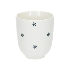 Koffiekopjes|Bekers En Mokken*DILLE & KAMILLE Beker met bloemetjes, organisch, porselein, Ø 7,6 cm