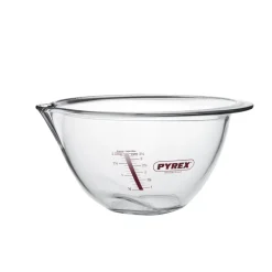 Pannen Vol Smaak|Bakartikelen*DILLE & KAMILLE Beslagkom Pyrex, glas, 2 liter