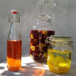 Inmaken & Wecken|Flessen*DILLE & KAMILLE Beugelfles, glas, 0,5 l
