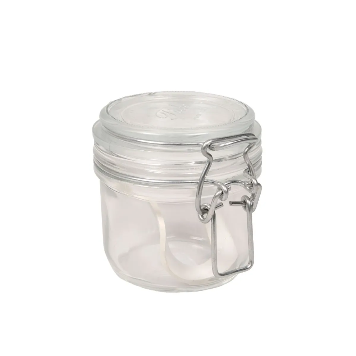 Inmaken & Wecken*DILLE & KAMILLE Beugelpot, glas, rond, 0,2 l