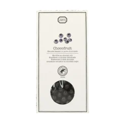 Chocolade*DILLE & KAMILLE Blauwe bessen in pure chocola, 100 gram