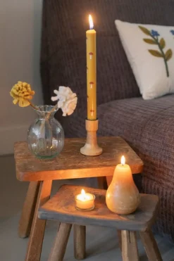 Warm Wonen|Herfst Decoratie*DILLE & KAMILLE Bloem, vilt, wit, ca. 26 cm