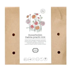 Zaaien*DILLE & KAMILLE Bloembollen dahlia pracht mix, 3 stuks