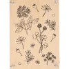 Herfst Decoratie|Diy*DILLE & KAMILLE Bloemenpers, hout, 29,7 x 21 cm
