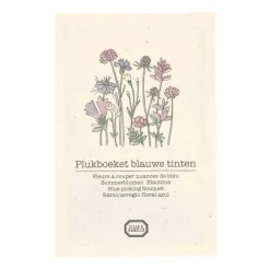 Zaaien*DILLE & KAMILLE Bloemenzaden, plukboeket, blauw, 3 g