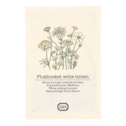 Zaaien*DILLE & KAMILLE Bloemenzaden, plukboeket, wit, 3 g