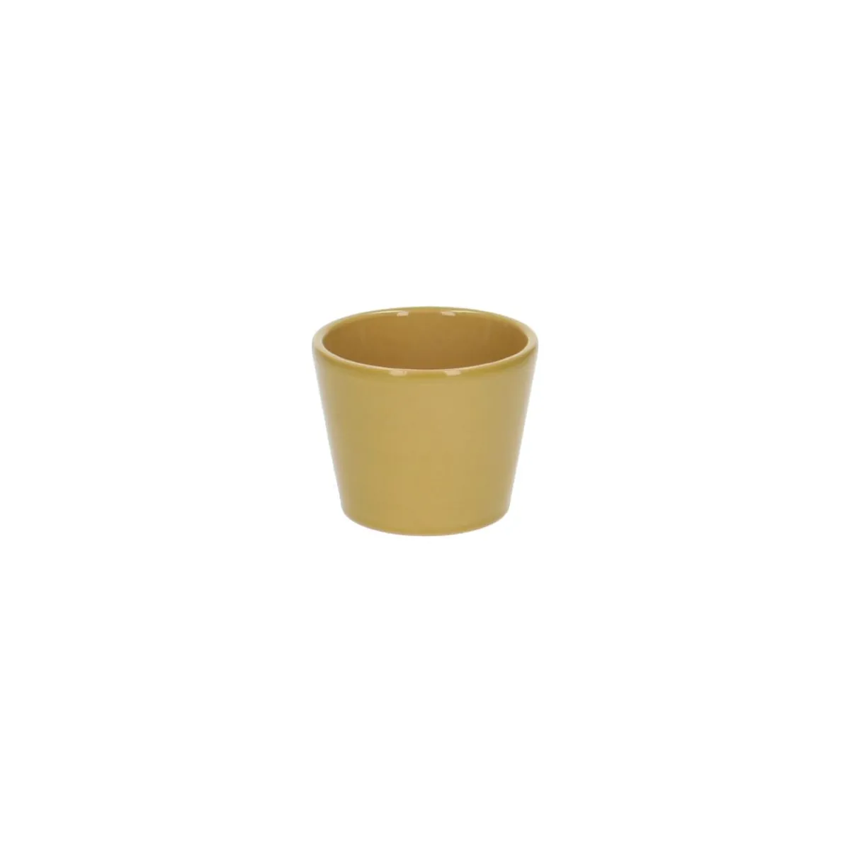 Bloempotten*DILLE & KAMILLE Bloempot, aardewerk, geel, Ø 7 cm