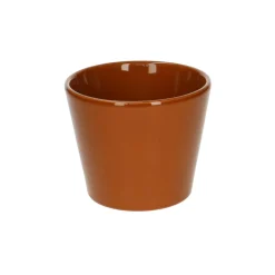 Bloempotten*DILLE & KAMILLE Bloempot, aardewerk, terracotta kleur, Ø12 cm