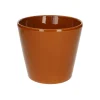 Bloempotten*DILLE & KAMILLE Bloempot, aardewerk, terracotta kleur, Ø17,5 cm
