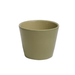 Bloempotten*DILLE & KAMILLE Bloempot, aardewerk, zachtgroen, Ø 12 cm