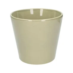 Bloempotten*DILLE & KAMILLE Bloempot, aardewerk, zachtgroen, Ø 17,5 cm