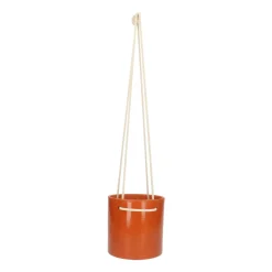 Bloempotten*DILLE & KAMILLE Bloempot met ophangkoord, terracotta, Ø 13,5 cm