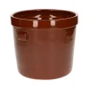 Bloempotten*DILLE & KAMILLE Bloempot 'Prado', aardewerk, terracotta Ø 21