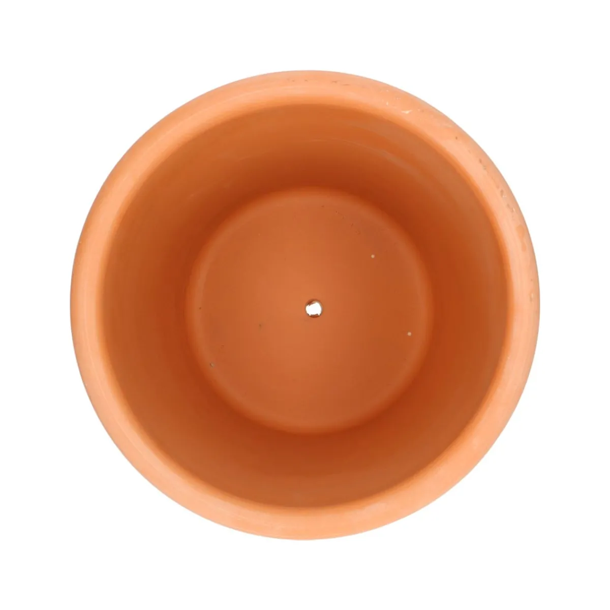 Terracotta Bloempotten*DILLE & KAMILLE Bloempot ronde rand, licht terracotta, ø 23 cm