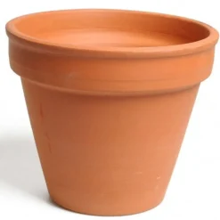 Terracotta Bloempotten|Bloempotten*DILLE & KAMILLE Bloempot, terracotta, Ø 23,5 cm