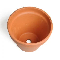 Terracotta Bloempotten|Bloempotten*DILLE & KAMILLE Bloempot, terracotta, Ø 23,5 cm
