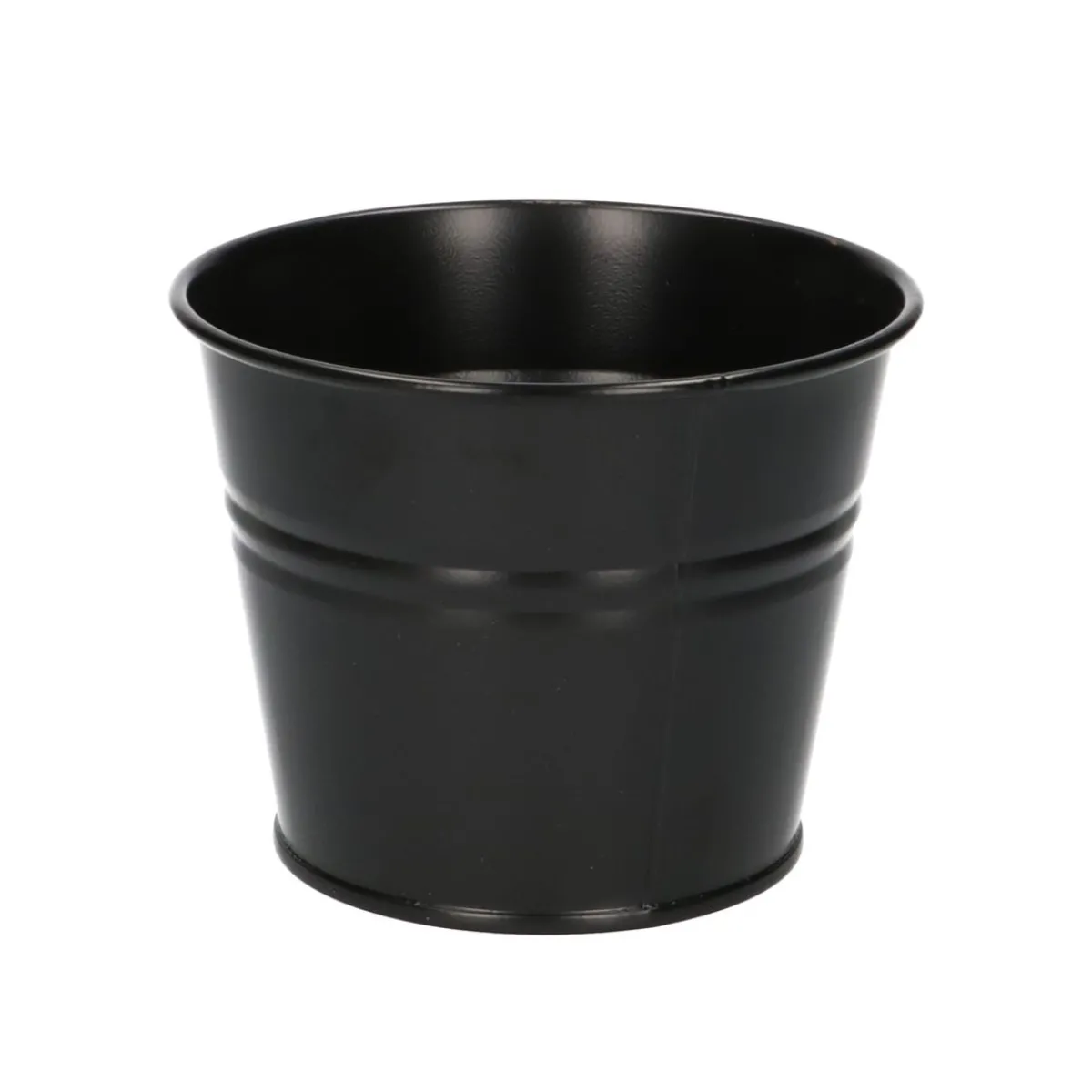 Bloempotten, Zink*DILLE & KAMILLE Bloempot, zink, mat zwart, Ø 14 cm