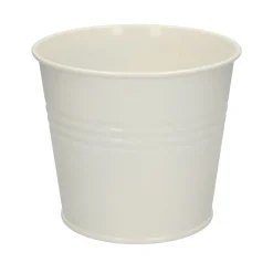 Bloempotten, Zink*DILLE & KAMILLE Bloempot, zink, offwhite, Ø 17 cm