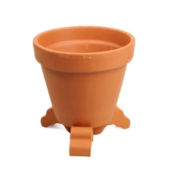 Terracotta Bloempotten*DILLE & KAMILLE Bloempotdrager, terracotta