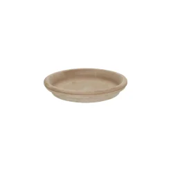 Terracotta Bloempotten*DILLE & KAMILLE Bloempotschotel, terracotta, grijs, ø 19 cm