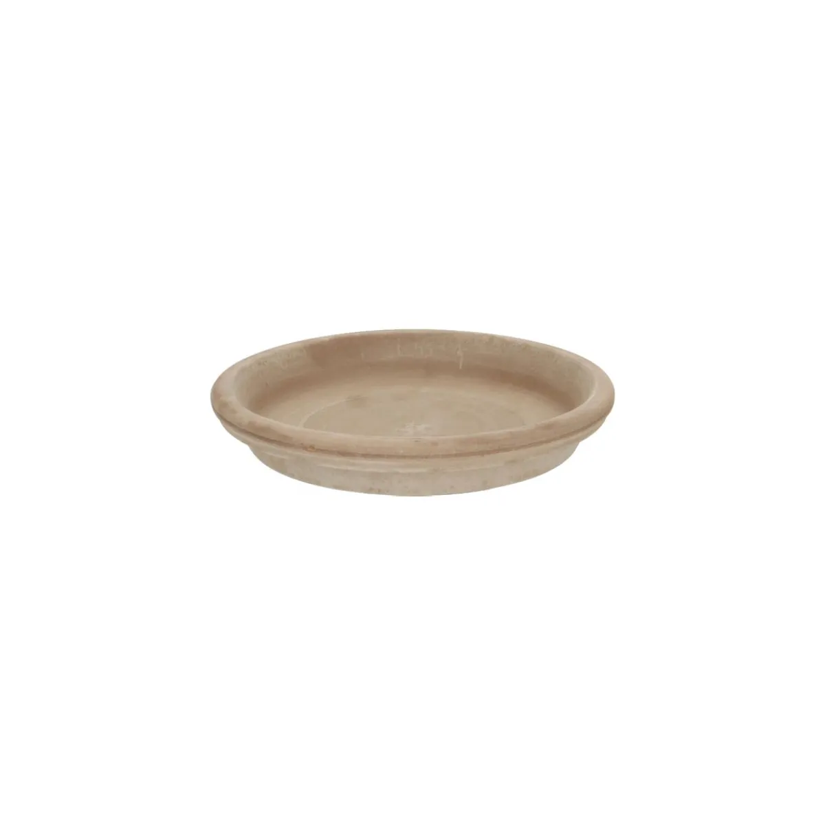 Terracotta Bloempotten*DILLE & KAMILLE Bloempotschotel, terracotta, grijs, ø 19 cm