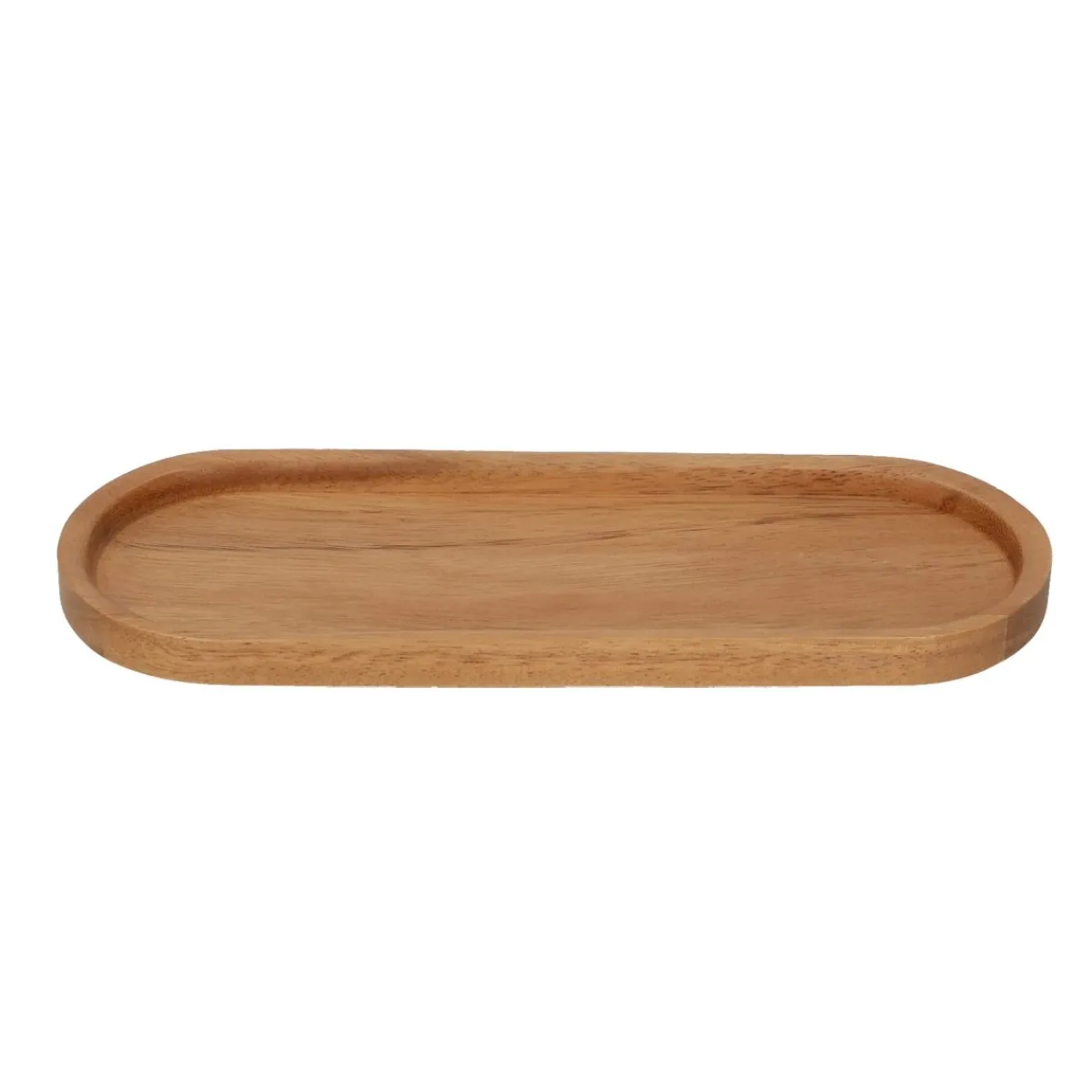 Kaarsenplateaus*DILLE & KAMILLE Bord, acaciahout, 27,5 x 10 cm