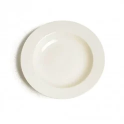 Borden|Serviessets*DILLE & KAMILLE Bord diep 'Cameo', porselein, Ø 23 cm