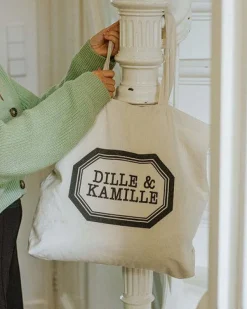 Canvas Tassen|Boodschappentassen*DILLE & KAMILLE Canvas tas, , bio-katoen, groot, 42 x 50 x 10 cm