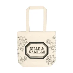 Canvas Tassen*DILLE & KAMILLE Canvas tas, , gerecycled katoen, limited edition, klein, 30 x 36 x 10 cm