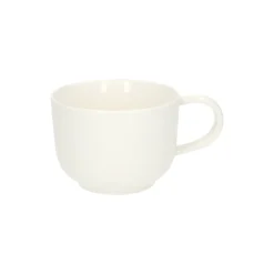Koffiekopjes|Bekers En Mokken*DILLE & KAMILLE Cappuccinomok, organisch, porselein, wit, Ø 11 cm