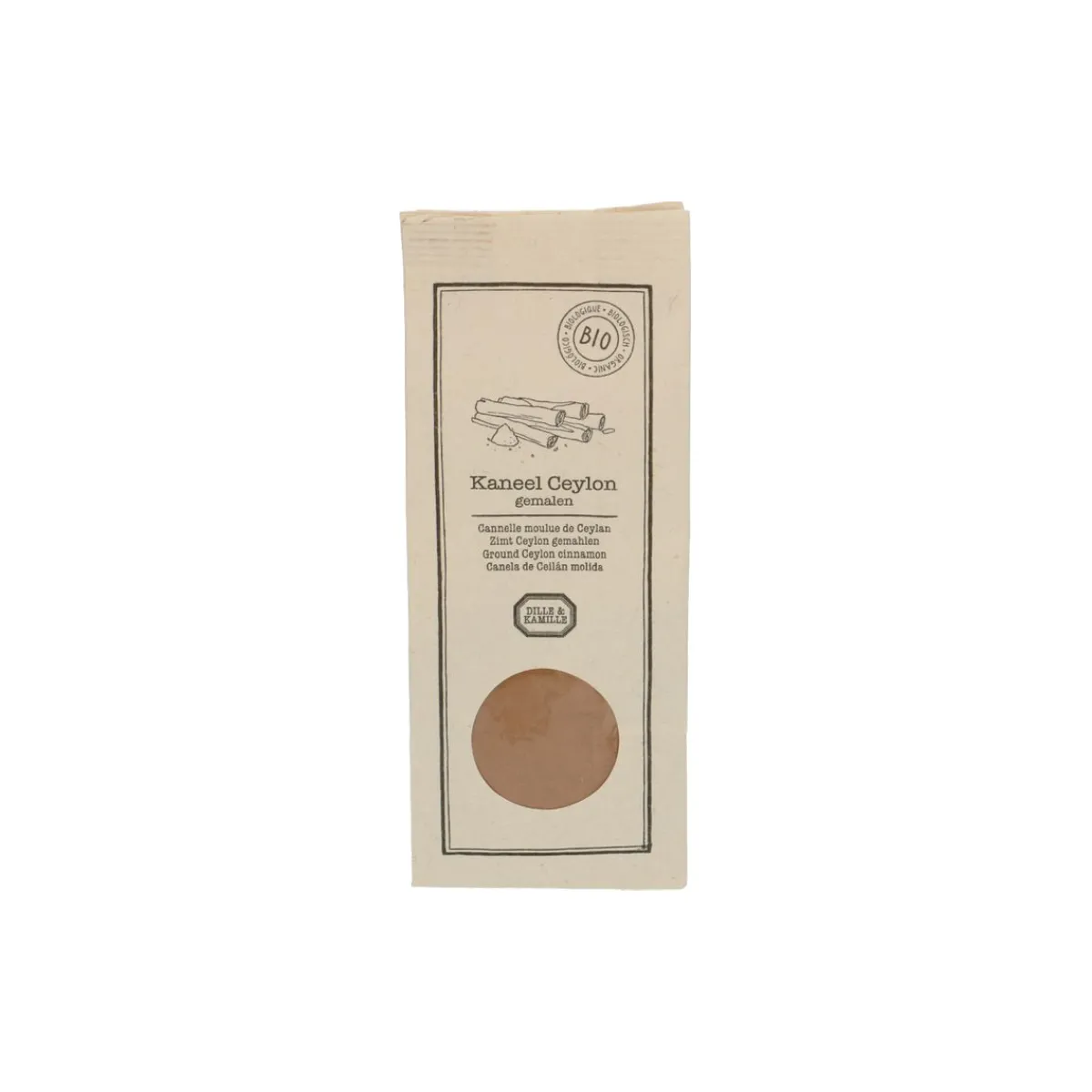 Pannen Vol Smaak|Kruiden*DILLE & KAMILLE Ceylon kaneel gemalen, biologisch, 40 g