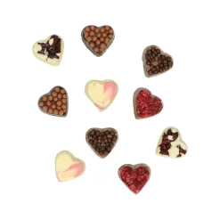 Chocolade*DILLE & KAMILLE Chocolade hartjes, 160 g