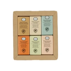 Chocolade*DILLE & KAMILLE Chocolade mini assortiment, 9 gram (12 stuks)