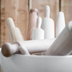 Deegrollers*DILLE & KAMILLE Deegroller, beukenhout, 43 cm