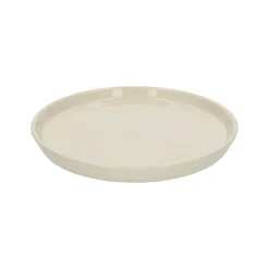 Borden|Serviessets*DILLE & KAMILLE Dinerbord, steengoed, beige, spikkel, Ø 25 cm