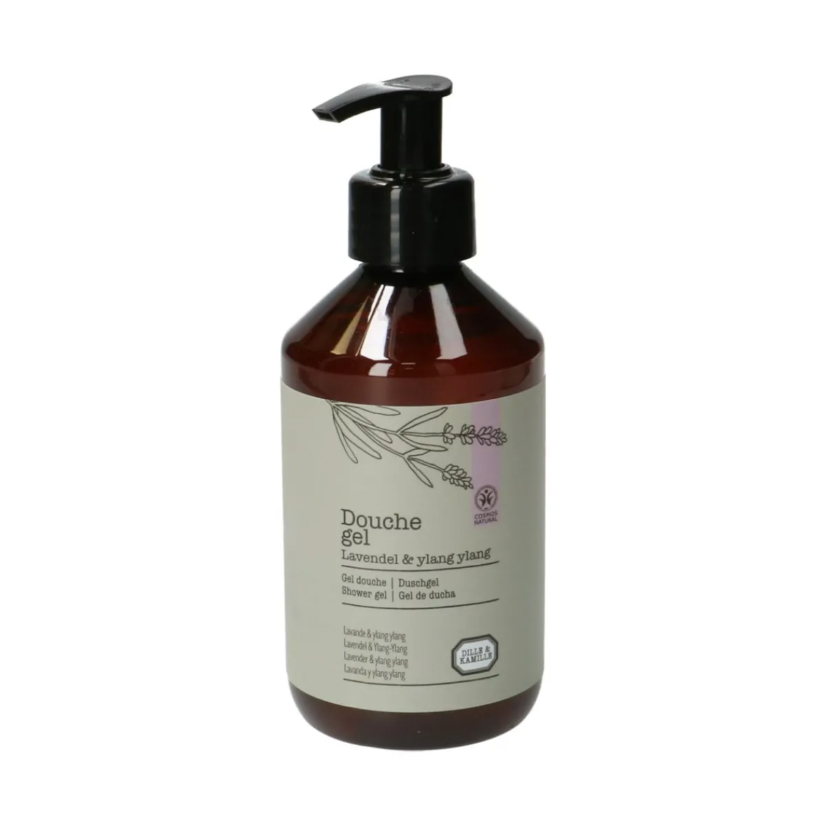 Lichaamsverzorging*DILLE & KAMILLE Douchegel, lavendel & ylang, 300 ml