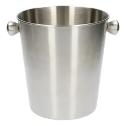 Glazen|Overige Keukenaccessoires*DILLE & KAMILLE Drankkoeler/ijsemmer, roestvrij staal, 3 liter
