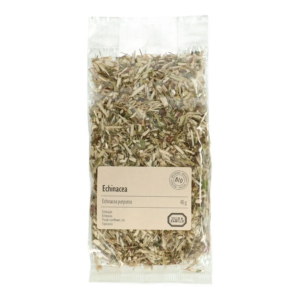 Thee*DILLE & KAMILLE Echinacea , biologisch, 40 g