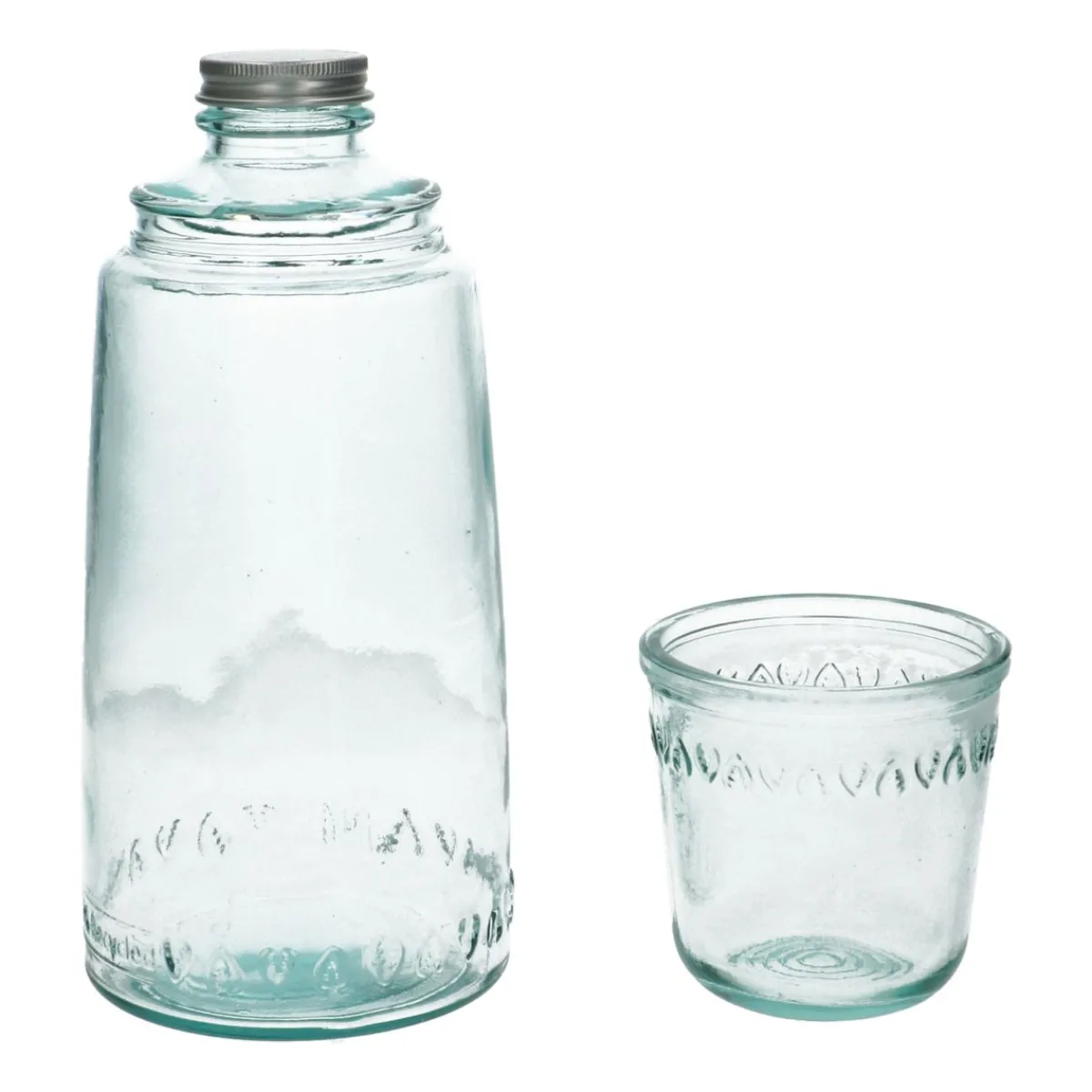 Flessen*DILLE & KAMILLE Fles met glas, recycled glas