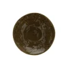 Borden*DILLE & KAMILLE Gebaksbordje, steengoed, donkergroen, Ø17 X 2 cm