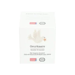 Geurkaarsen*DILLE & KAMILLE Geurkaars KWF, gember en kaneel, 200 gram