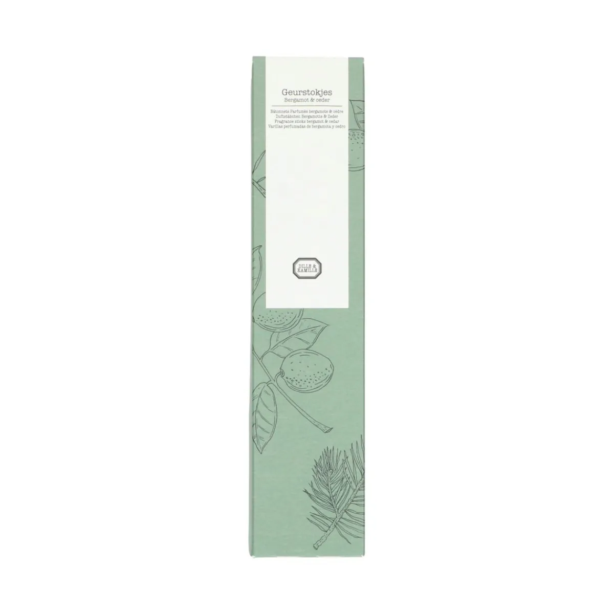 Warm Wonen|Herfst Decoratie*DILLE & KAMILLE Geurstokjes, bergamot en ceder, 100 ml