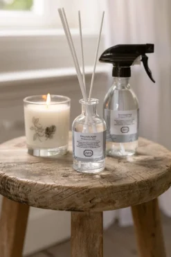 Warm Wonen|Herfst Decoratie*DILLE & KAMILLE Geurstokjes, bergamot en ceder, 100 ml