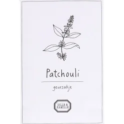 Geurzakjes*DILLE & KAMILLE Geurzakje, patchouli