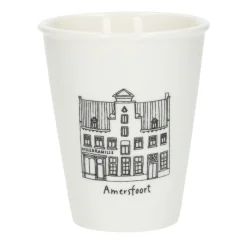 Bekers En Mokken*DILLE & KAMILLE Gevel mok, Amersfoort, porselein, 200 ml