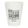 Bekers En Mokken*DILLE & KAMILLE Gevel mok, Antwerpen Wapper, porselein, 200 ml